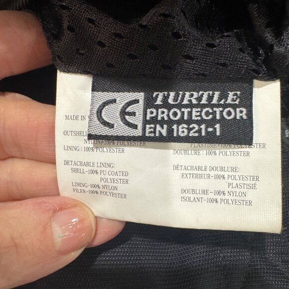 Hein Gericke Motorcycle Jacket Turtle Protector Armor Removable Lining Camo M - Picture 4 of 16